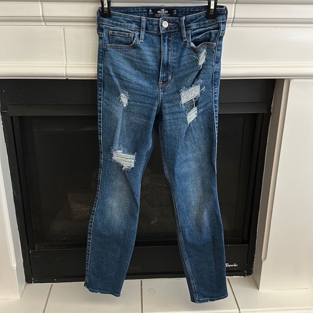 Hollister Ultra High Rise Skinny Ankle Jeans